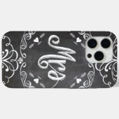 Mme Chalkboard iPhone5 Coque (Verso (horizontal))
