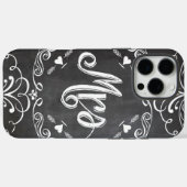 Mme Chalkboard iPhone5 Coque (Verso (horizontal))