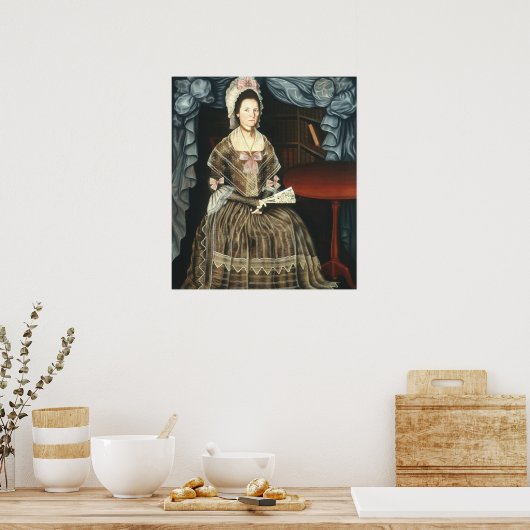 Mme Chandler - Winthrop Chandler Fine Art Poster (Cuisine)