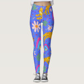 Mme Cheetah Confetti leggings (Devant)