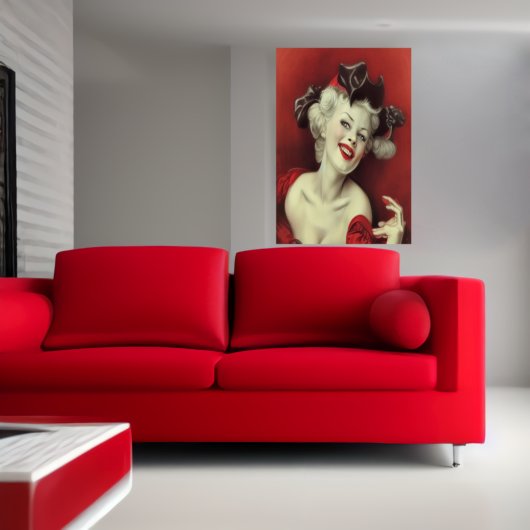 Mme Claus | AI Art Poster