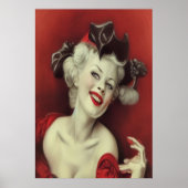 Mme Claus | AI Art Poster (Devant)