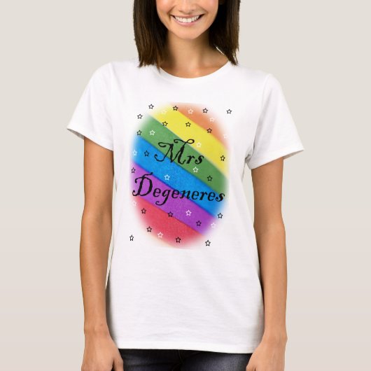 mme degeneres - t-shirt lesbienne (Devant)