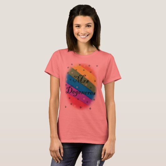 mme degeneres - t-shirt lesbienne (Devant entier)
