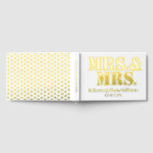 Mme et Mme typographie lesbienne mariage blanche (Complet)