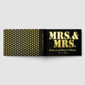 Mme et Mme typographie lesbienne mariage noire (Complet)