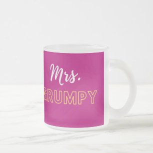 Mme Grumpy Mug Tasse de café Couple