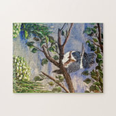 Mme Kingfisher Puzzle (Horizontal)