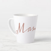 Mme Latte Mug (Angle gauche)
