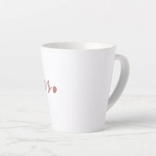 Mme Latte Mug (Angle droit)