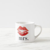 Mme Lipstick Lips : Tasse de café express (Droite)
