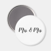 Mme & Mme magnet (Recto/Verso)