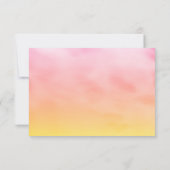 Mme & Mme Sandy Toes Coucher de soleil RSVP (Dos)