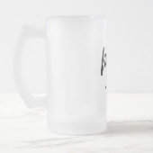 Mme Modern Stein Bride Beer Mug : Cadeau Mariage (Gauche)