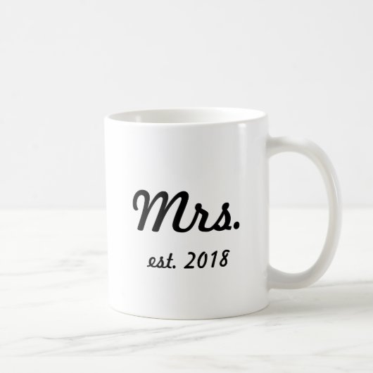 Mme Mug Est 2018 juste marié (Droite)