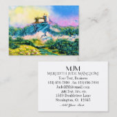 Mme Nature crée le Carte de visite (Devant / Derrière)