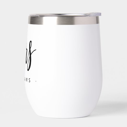 Mme nom mariage de script de calligraphie (Gauche)