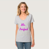 Mme Perfect T-shirt (Devant entier)