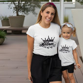 MME Reine de ma vie femmes blanches T-shirt