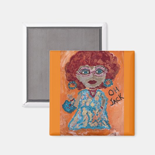 Mme Roper Oh Jack aimant (Recto/Verso)