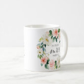 Mme rose tasse de planification de mariage de (Devant droit)