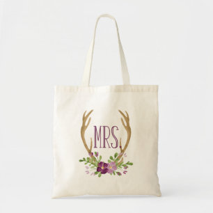 Mme sac fourre-tout d'aquarelle de Boho