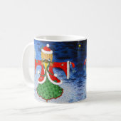 Mme Scarecrow Christmas Mug (Devant gauche)