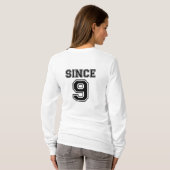 Mme T-Shirt - Déclaration d'amour Tee with Sweet H (Dos entier)