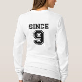 Mme T-Shirt - Déclaration d'amour Tee with Sweet H (Dos)