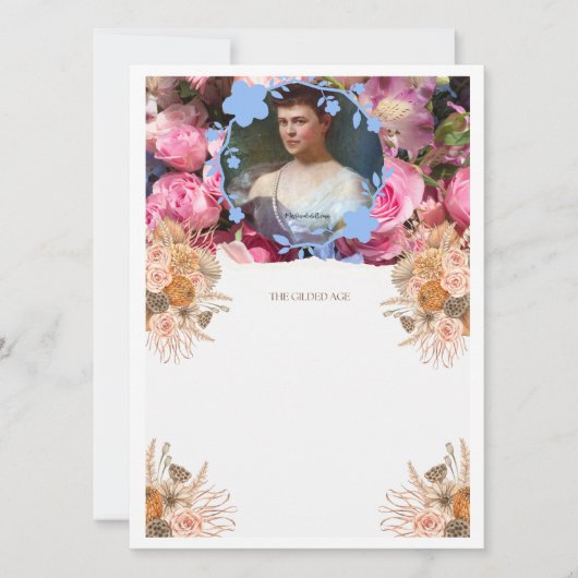 Mme Vanderbilt Carte d'âge dorée 🎉 👑 (Devant)