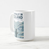 Mmental en Islande Introvertir Mug (Devant gauche)