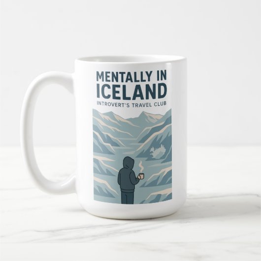 Mmental en Islande Introvertir Mug (Gauche)