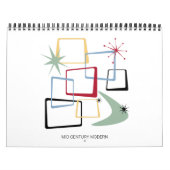 Mmilieu du siècle moderne #3 Calendrier d'art rétr (Protection)