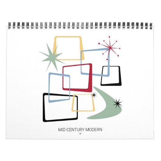 Mmilieu du siècle moderne #3 Calendrier d'art rétr (Protection)