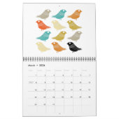 Mmilieu du siècle moderne #3 Calendrier d'art rétr (Mar 2026)
