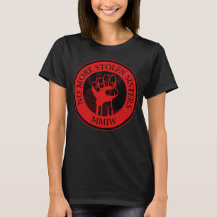 MMIW Awareness inheemse Vrouw T-shirt