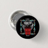 MMIW Geen gestolen zussen meer Ronde Button 3,2 Cm (Voorkant /achterkant)