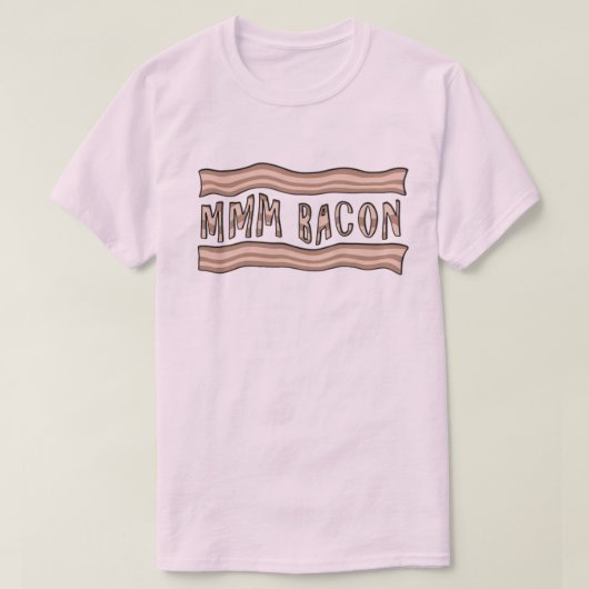 mmm Bacon T-Shirt (Design voorkant)