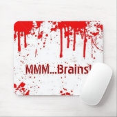 MMM... Brains Mousepad Muismat (Met muis)