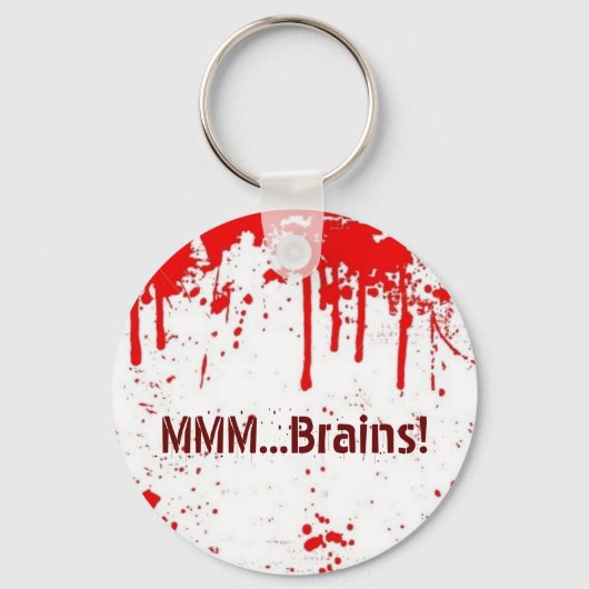 MMM... Brains Sleutelhanger (Voorkant)