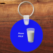 Mmm MILK Sleutelhanger (Voorkant)