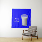 Mmm MILK Wandkleed (In situ)