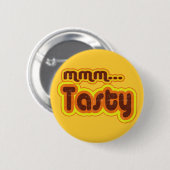 mmm Tasty Button (Voorkant /achterkant)