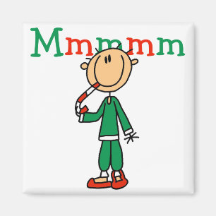 Mmmm Candy Canes Tshirts and Gifts Magneet
