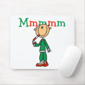 Mmmm Candy Canes Tshirts and Gifts Muismat (Met muis)