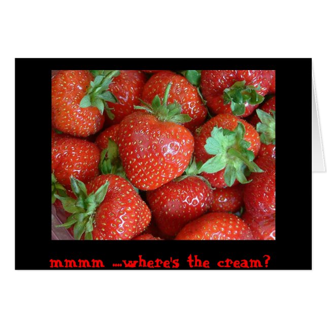 mmmm - où est la crème ? (Devant horizontal)