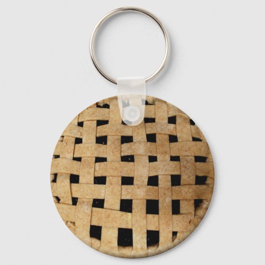 Mmmm Pie Funny Dessert Sleutelhanger (Voorkant)