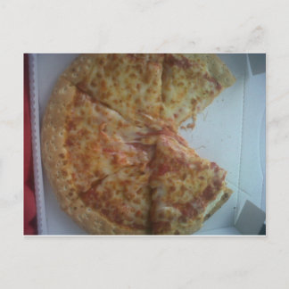 mmmm.....pizza briefkaart