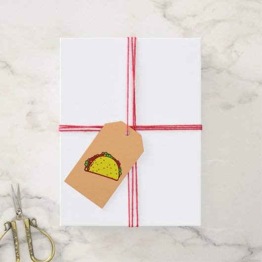 Mmmm Tacos! Cadeaulabel (Met Touw)