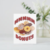 MMMMM DONUTS BRIEFKAART (Staand voorkant)